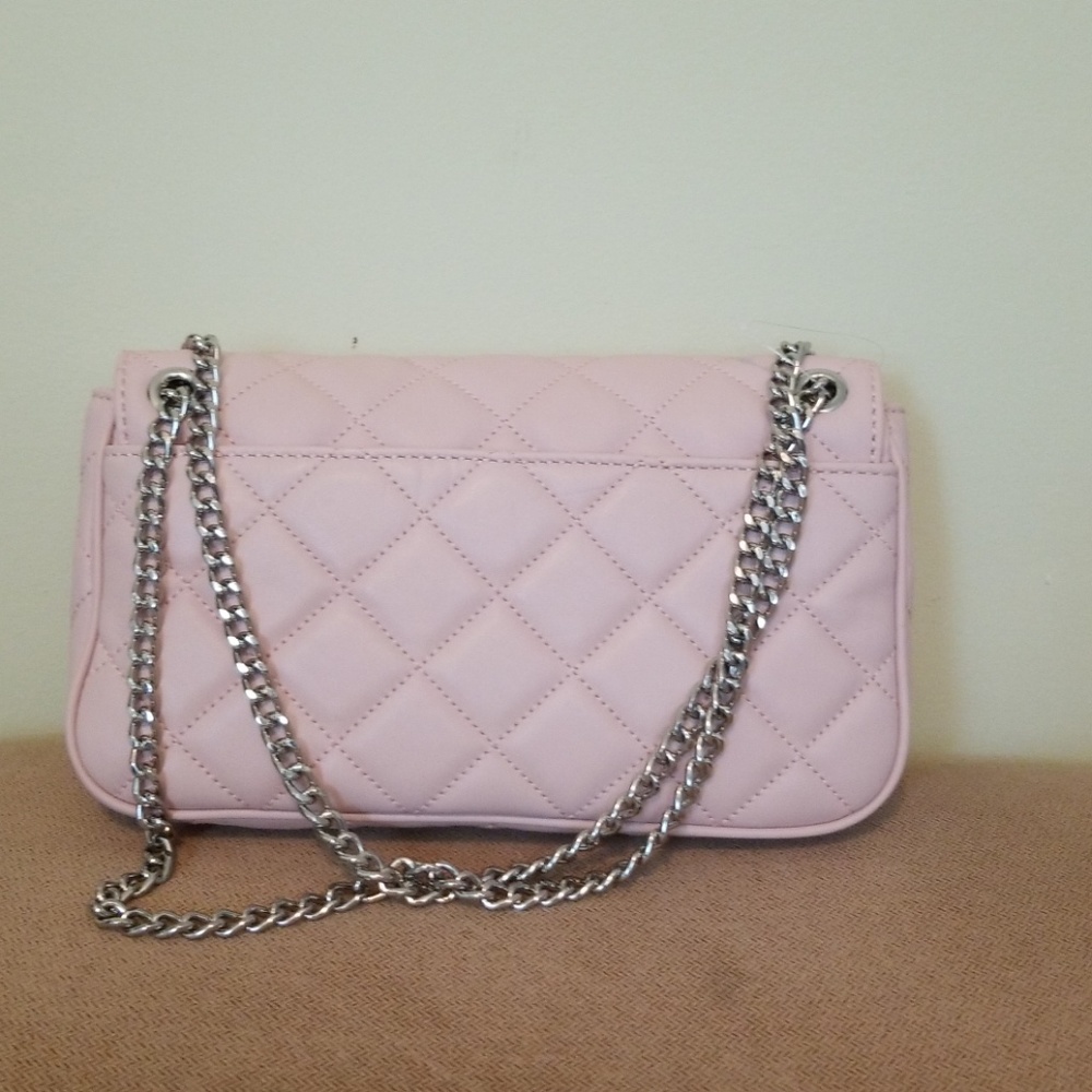 Michael Kors Hamilton Pink Quilted Leathe - Picture 3 of 6